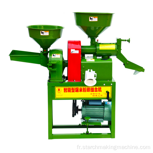 1ton par heure machines de moulin à riz diesel de moteur complet
